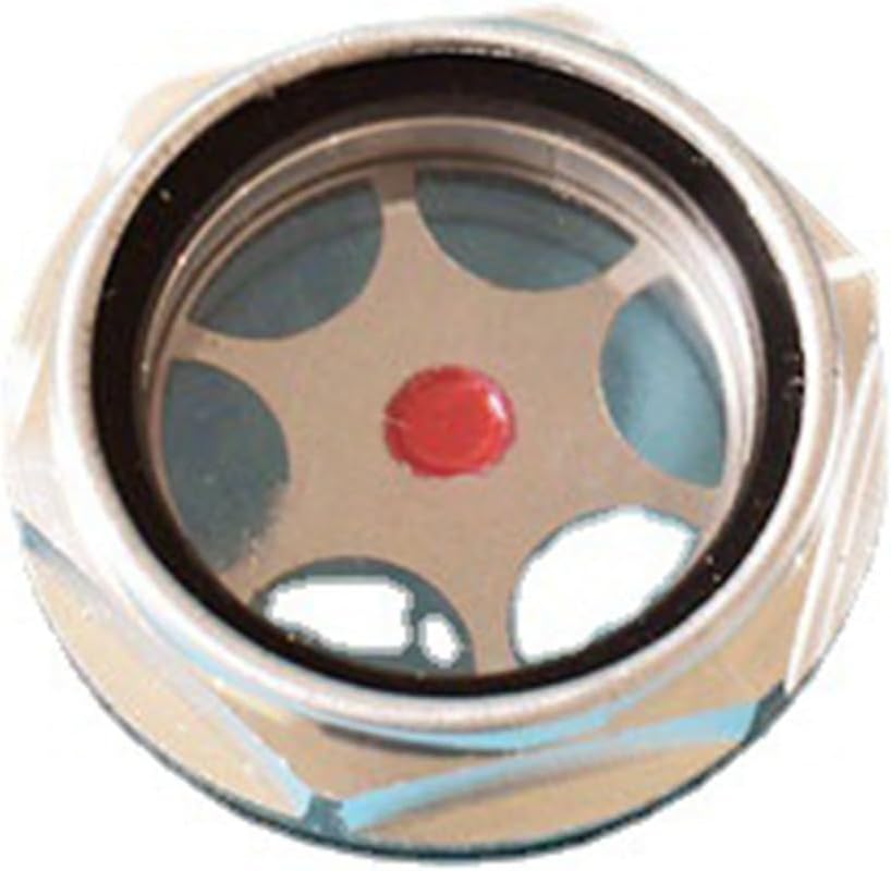 GEC High Pressure Pump Plug Oil Sight Glass For GEC 10-13 - 11-15