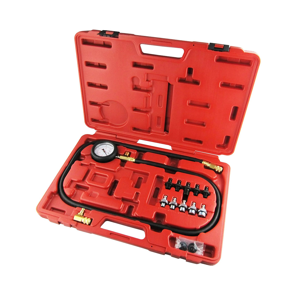 طقم قياس ضغط زيت الموتور والفتيس ماركة هانز تول موديل EOAT-1 - من 0 إلى 150 PSI