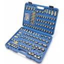 GEC 125Pcs Universal A/C Flush & Leak Test Adapter Kit