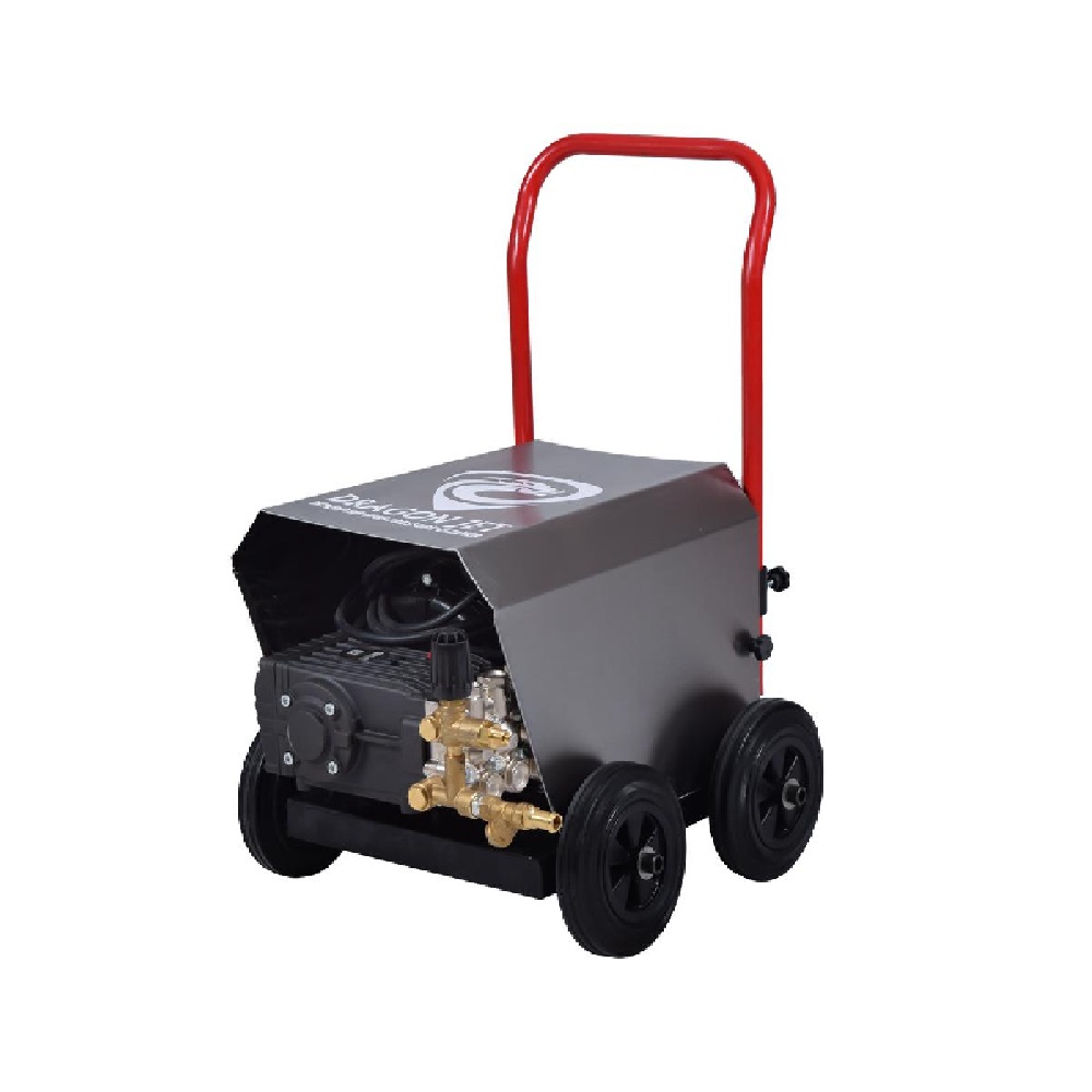 INTERPUMP G.DRAGON 15/200 Mobile High Pressure Washer 200Bar 7.5Hp 15L/Min 380V