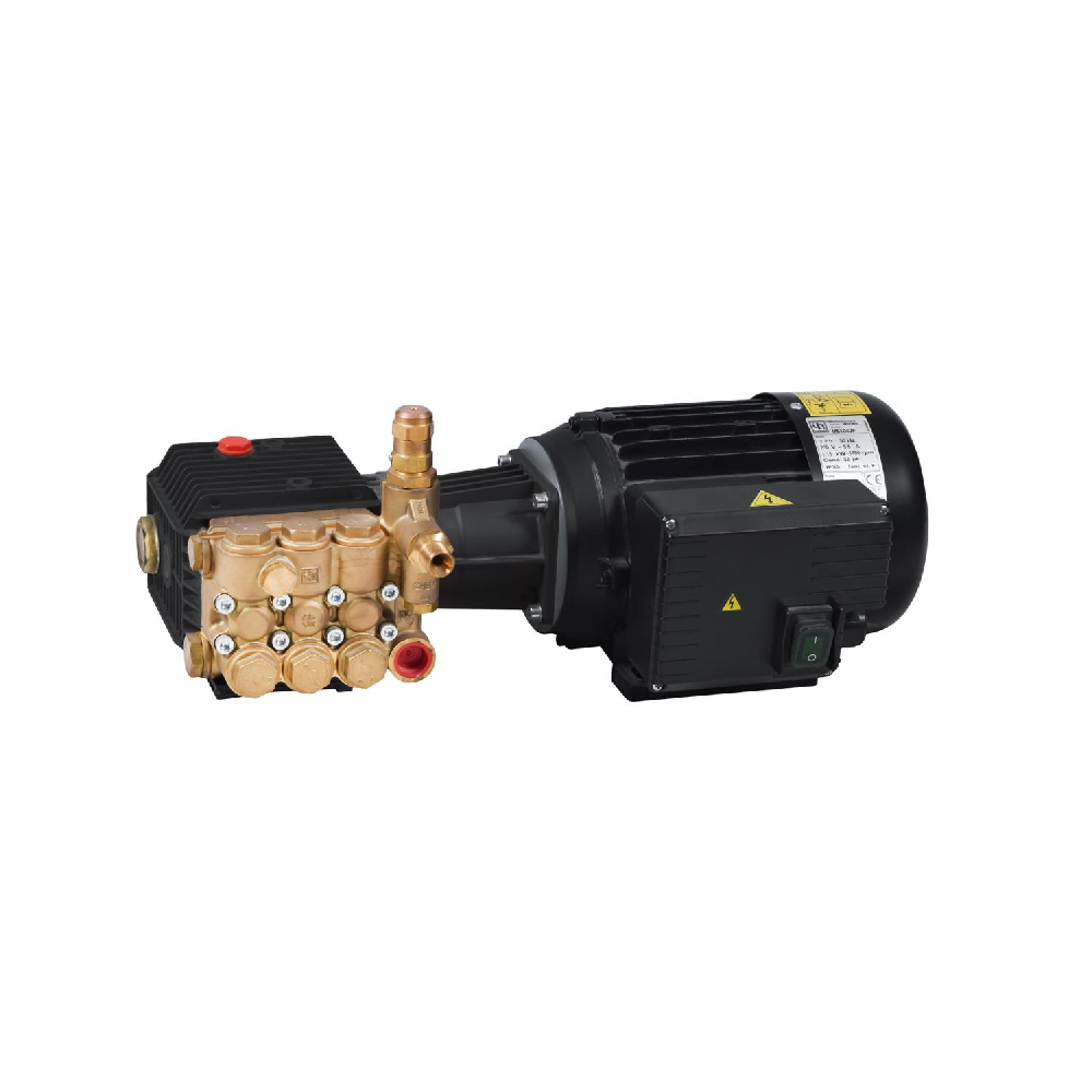 INTERPUMP M5 1042F High Pressure Misting Motor Pump 1.55HP 100Bar 240L/h 230V-50Hz