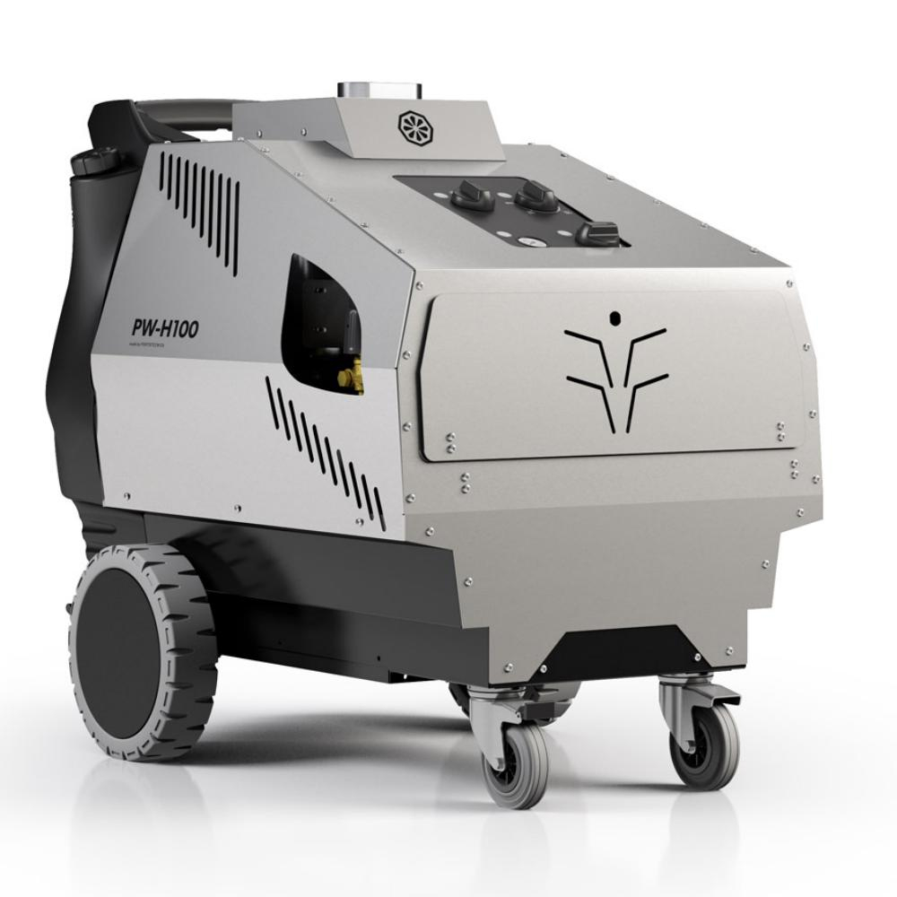 ماكينة غسيل ساخن وبارد ماركة اي بي سي موديل PW-H100P - ضغط عالي 200 بار 11 حصان ايطالي