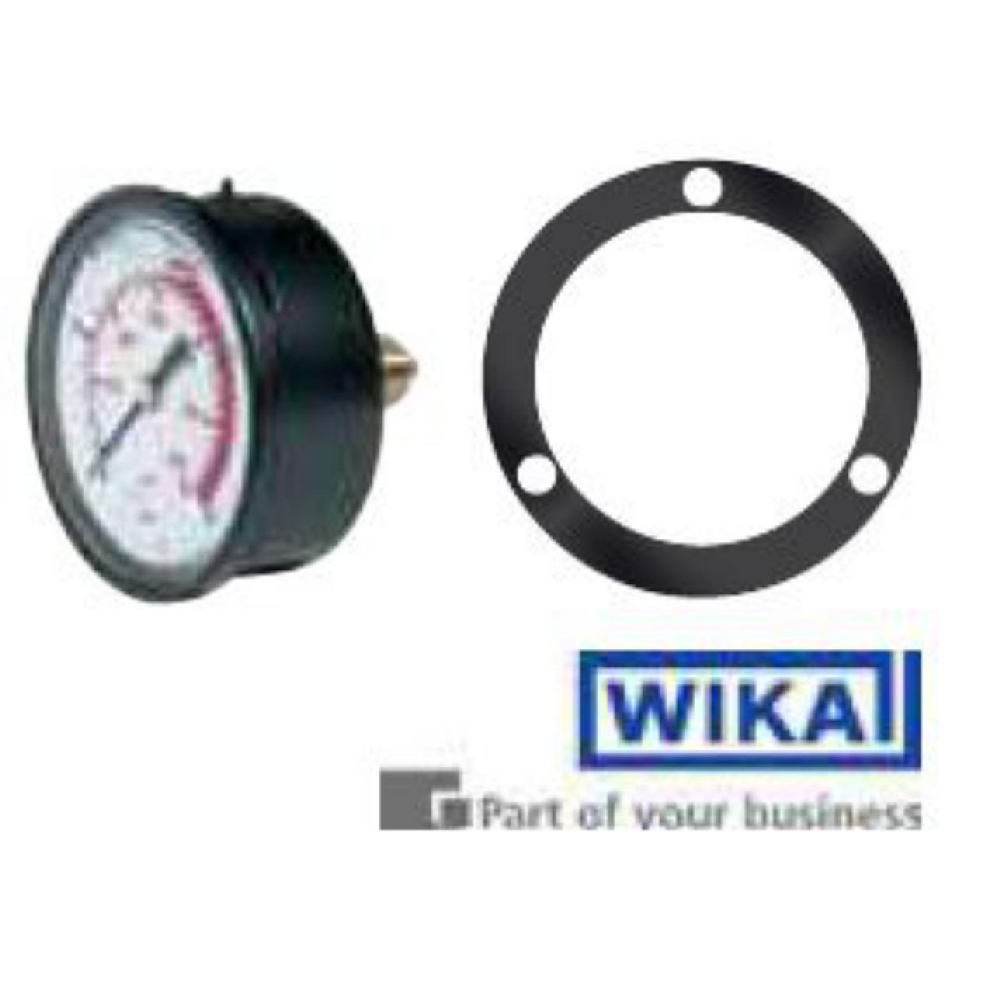 MV PRESSURE GAUGE DN 63 High Pressure Glycerin Gauge 400 Bar 1/4 Inch