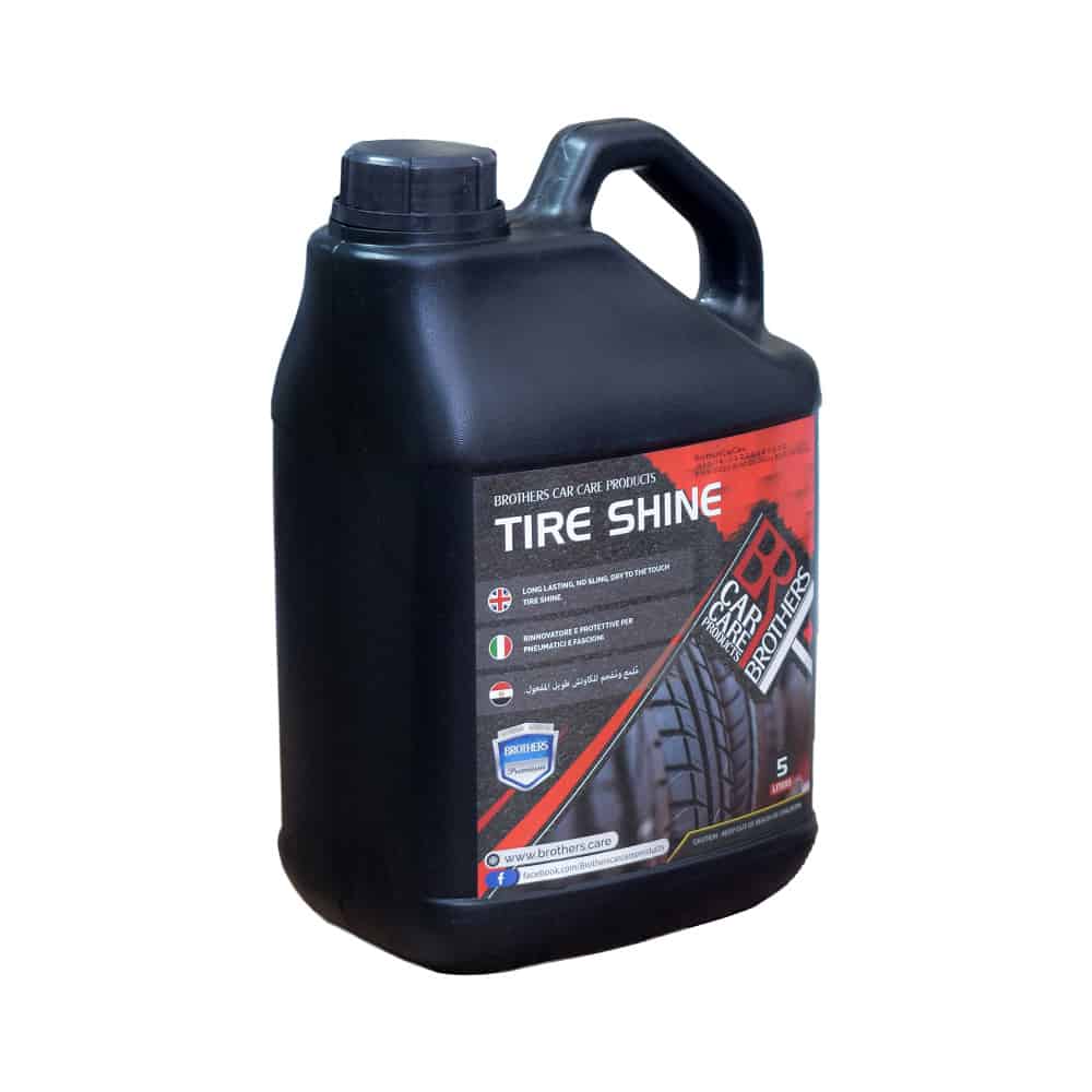 BROTHERS TIRE SHINE 5L Polishing & Renovating Tires & Plastic Bumpers