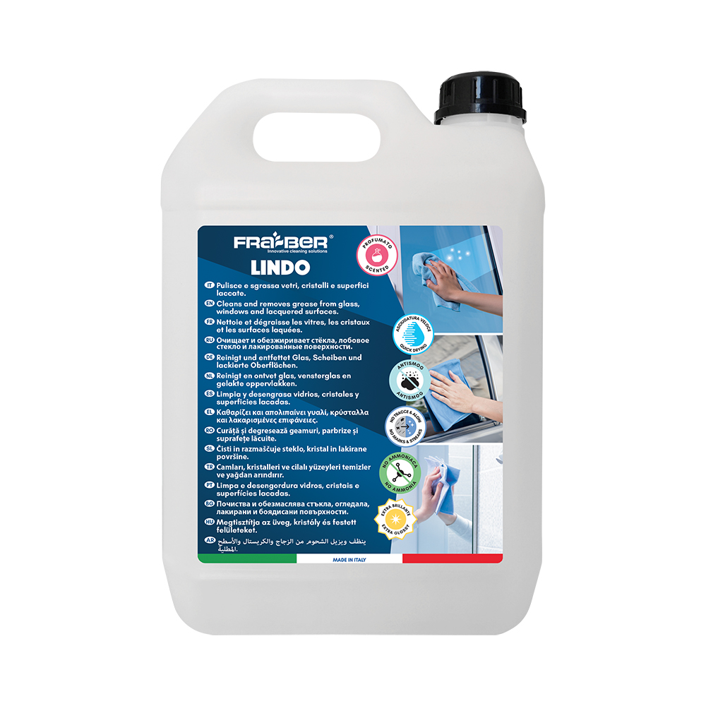 FRA-BER LINDO 4.54L Multipurpose Detergent For Glass & Windows