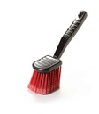 [130460] BROTHERS Red Car Wheel Long Handled Soft Brush For Car Washing