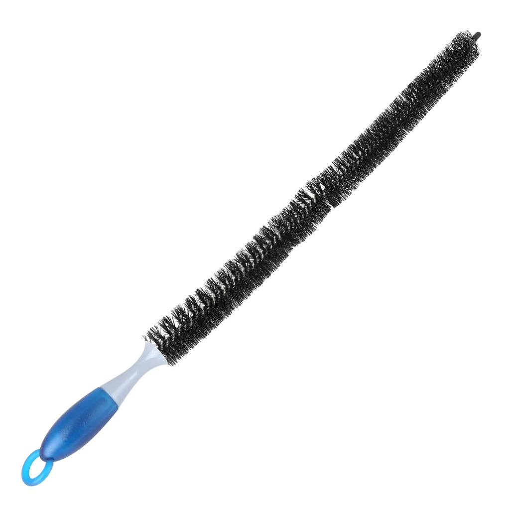 فرش برازرز طويل مرنة ديل قطة بيد زرقاء لتنظيف الموتور BR/CAT TAIL BRUSH