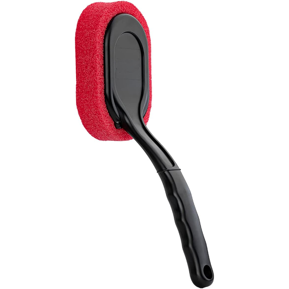 يد بلاستيك برازرز لون اسود سفنجة ياباني حمراء لتلميع الكاوتش BR/RED*BLACK JAPAN BRUSH
