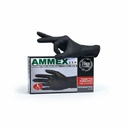 BROTHERS Black Vinyl Gloves Backet - Powder Free 100PCS