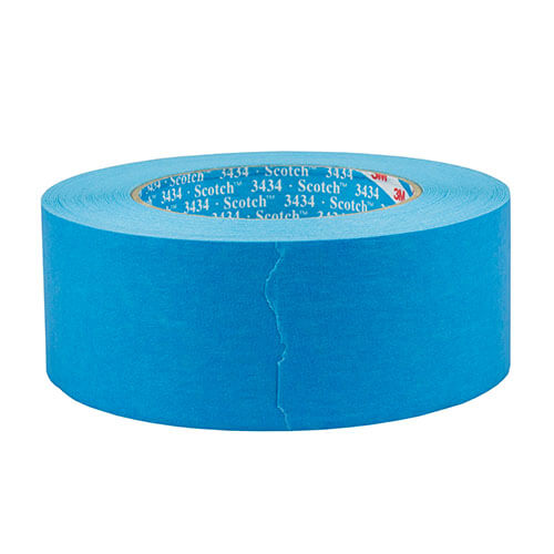 شريط لاصق عازل (Masking Tape) للديتيلنج والدهان (مقاس عريض) ماركة براذرز