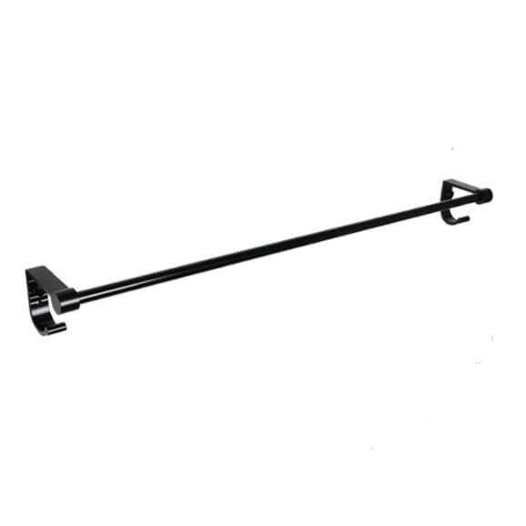 ماسورة برازرز سوداء لتعليق فوط و دوسات كار كير BR/TOWEL HANGER