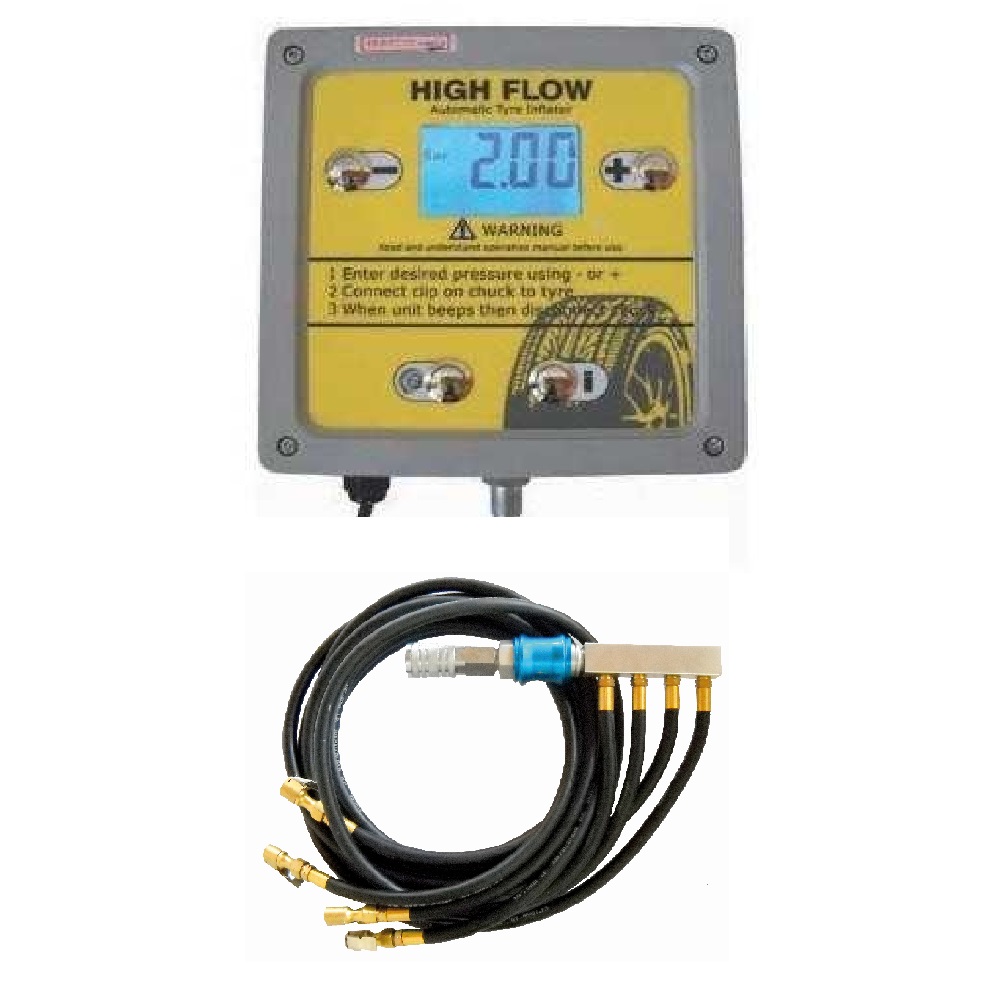 جهاز تزويد كاوتش ديجيتال اوتوماتيك ماركة سبين ايطالي موديل W61 ضغط 13 بار تصريف 3800 لتر/دقيقة للنقل والاتوبيس