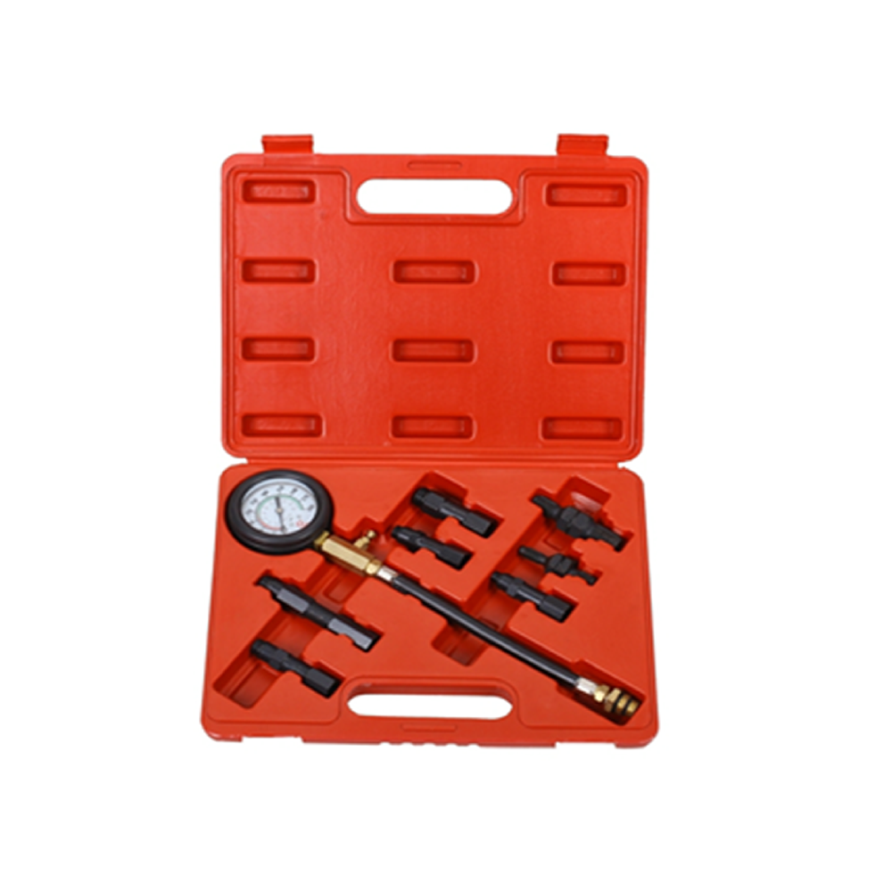 GEC TOOLS 8PCS Professional Petrol Engine Compression Tester Kit G1032
