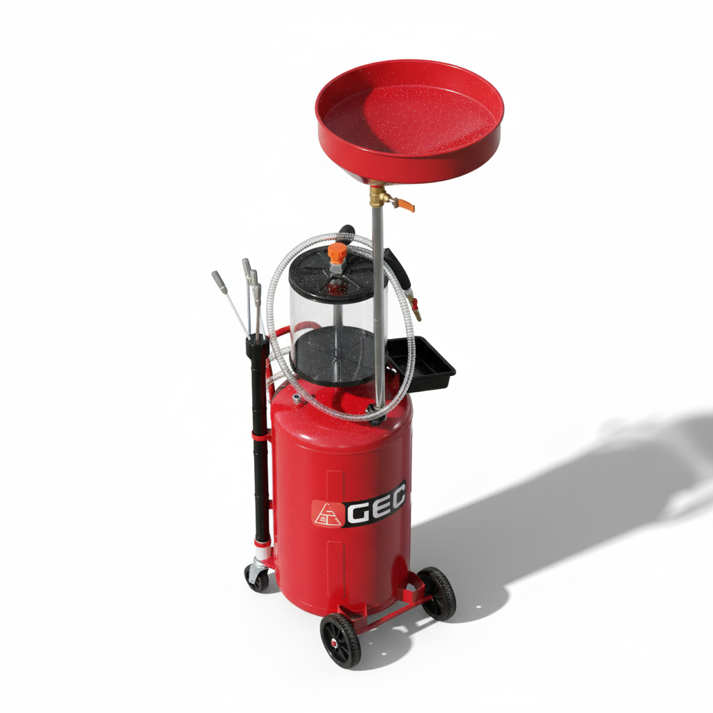 GEC OC Pneumatic Mobile Waste Oil Suction Unit 80L