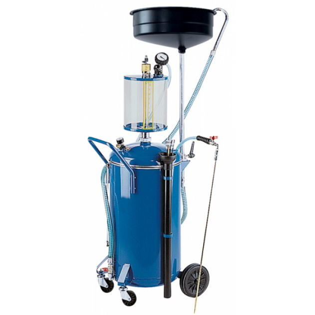 ماكينة سحب وتصريف زيت تحت الكوريك (80 لتر) موديل 90094 ماركة اومبي ايطالي