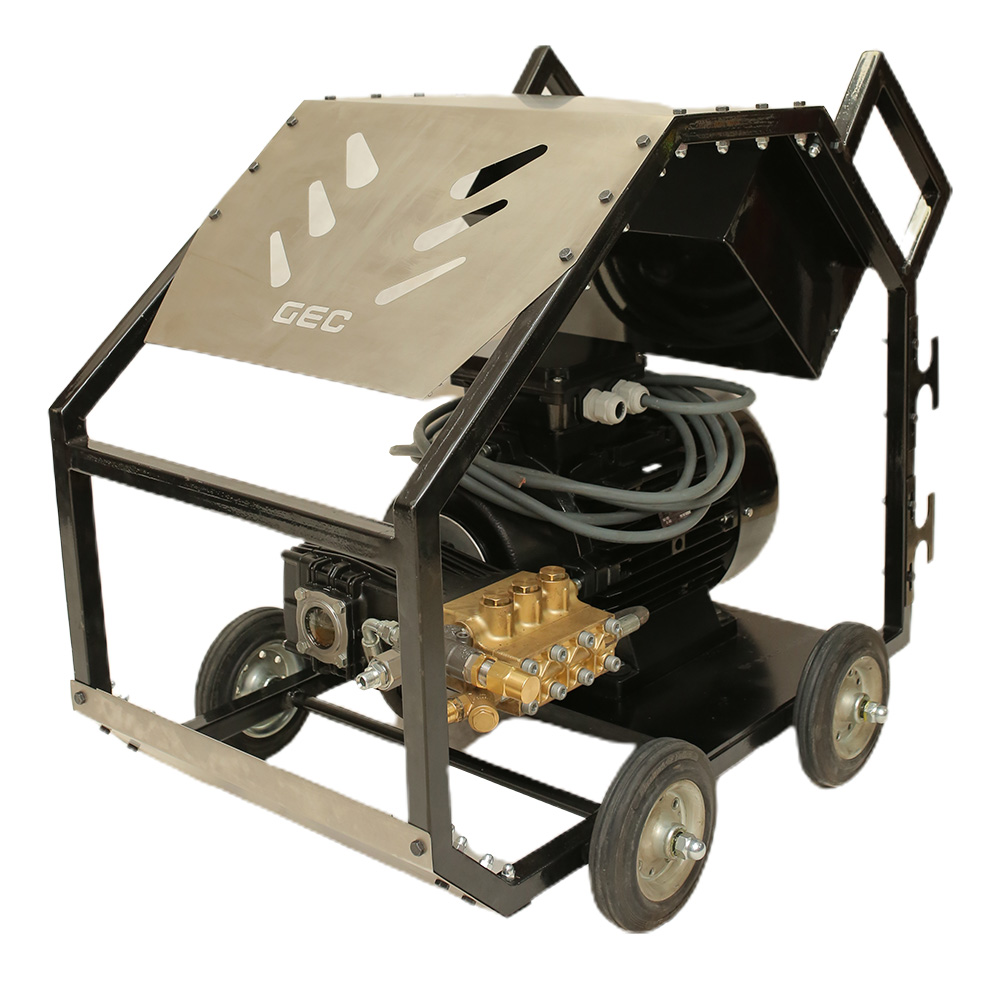 GEC U.DRAGON 22/500 Mobile High Pressure Washer 500Bar 25Hp 22L/Min 380V