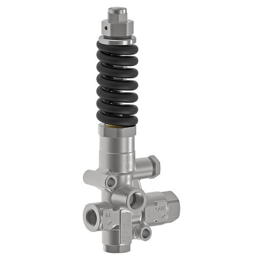 [CWBVXX00010] MV VHP66 Stainless Steel Unloader Valve By-pass Without Knob 660Bar 50L/Min (3/8 Inch)
