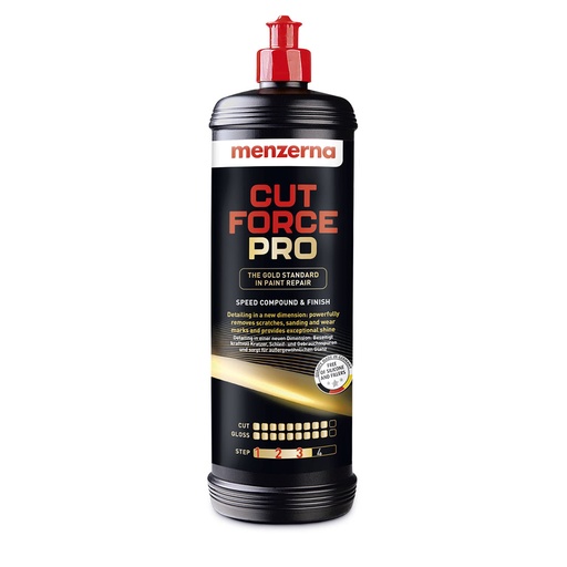 [CCPCXX00012] MENZERNA Cut Force Pro - 1L The Gold Standard Polish for Maximum Scratch Removal and Mirror-Like Gloss