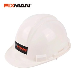 [1707113] FIXMAN S0109 White Safety Helmet – ABS, CE Certified