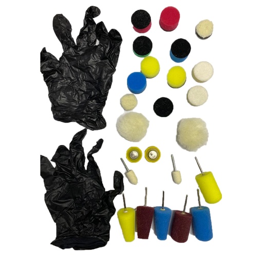 [CCPPAS00030] Brothers 1" Buffer Sponge Set – 26 PCS All Grit Levels
