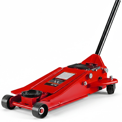 [TSFJXX00007] GEC Low Profile Hydraulic Floor Jack 3 Ton 2 Pump 100-530mm Height