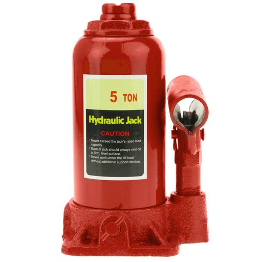 [TSBJXX00001] GEC Heavy Duty Bottle Jack 5 Ton Max.Height 360mm