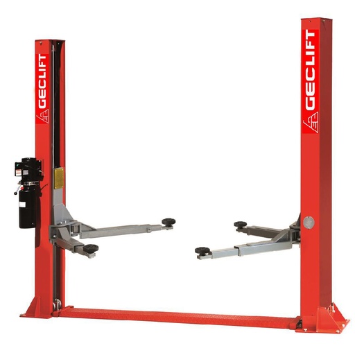 [100543] GEC QJ-Y-2-40 Baseplate 2-Post Lift 4 Ton