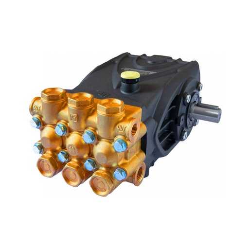 [CWIPXX00031] INTERPUMP WS151 Brass High Pressure Washer Pump (5.5HP 150Bar & 7.5HP 200 Bar) 15L/Min 1450Rpm