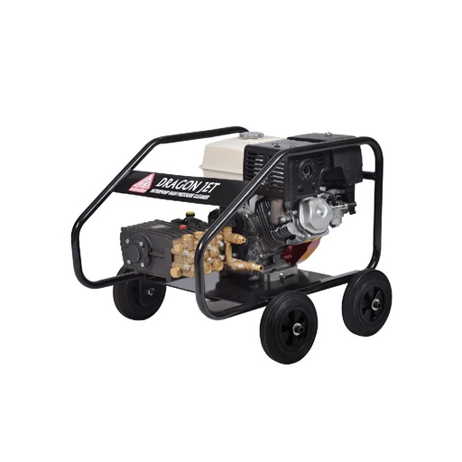 [10251] GEC G.DRAGON HONDA 15/200 Mobile High Pressure Washer Powered by Petrol Engine 200Bar 13Hp 15L/Min