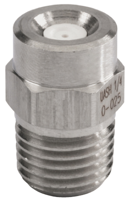 [104217] MV 15040 High Pressure Ceramic Nozzle (Size 04) 15 Angle 350 Bar 1/4 Inch