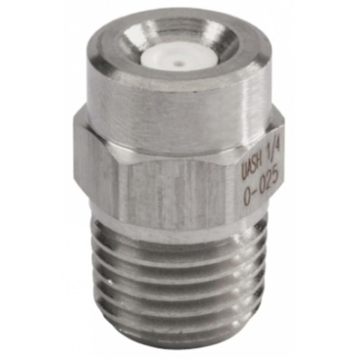 [104232] MV 15030 High Pressure Ceramic Nozzle (Size 03) 15 Angle 500 Bar 1/4 Inch