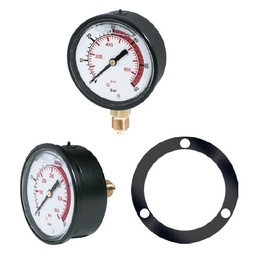 [107295] MV PRESSURE GAUGE DN 63 High Pressure Glycerin Gauge 315 Bar 1/4 Inch