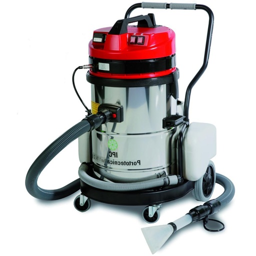 [CWVCXX00004] IPC PORTOTECNICA PLUS 1 W2 60S GA Chemicals Extractor and Professional Wet & Dry Vacuum 60Liters 2-Motors+1EXT 2400W