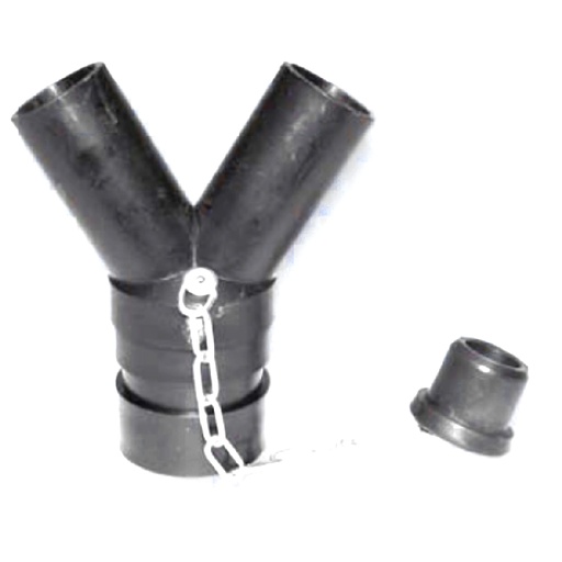 [CWVCAS00029] IPC Italian Y Connectors For 2 Operations For Industrial Vacuum Cleaners