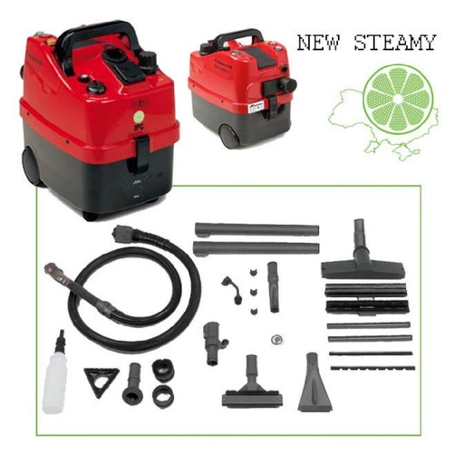 [CWSMXX00002] IPC PORTOTECNICA NEW STEAMY PLUS Professional Steam Machine 4Hp 5.5Bar 100G/min 140°C With Vacuum & Chemical Clean