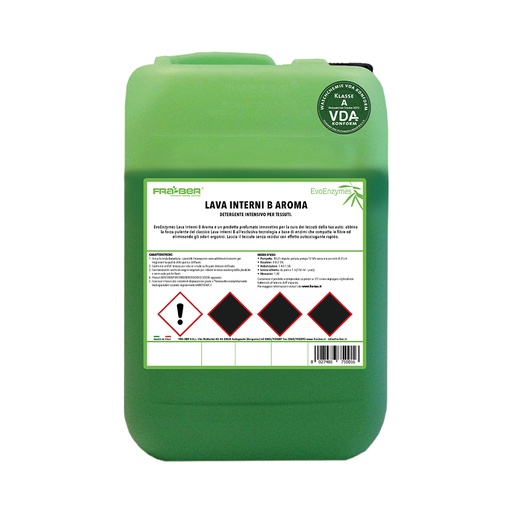 [CCCCXX00068] منظف صالون وانزيمات 25 لتر ماركة FRA-BER موديل LAVA INTERNI B - يخفف حتى 1:50