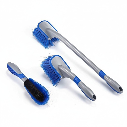 [CCBSXX00001] BROTHERS TRIPLECLEAN 3 Pcs Brushes Set For All Car Parts