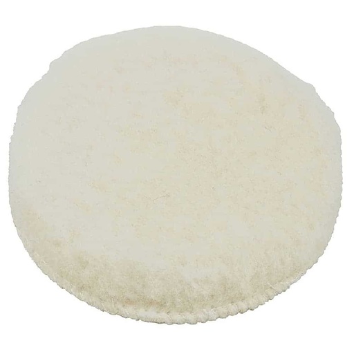 [130352] MENZERNA Premium Lambswool Pad - 150mm Lambswool Polishing Pad For Rotary Polishing Machines