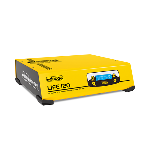 [ESBCXX00007] DECA LIFE 120 Professional Battery Charger & Stabilized Power Supply Controlled By Microprocessor 12V / 20>2400Ah