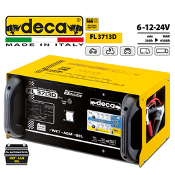 [1401125] DECA FL 3713D Battery Charger Built With Electron Charge Control & Charging Conservation "Floating" 6-12-24V / 30>450Ah