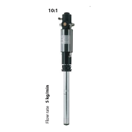 [OGGPXX00002] FLEXBIMEC 4045 Pneumatic Grease Pump 80Bar 5000 G/Min - 180-200 KG Drums