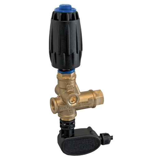 [CWBVXX00019] MV VRT3-P Brass Unloader Valve By-pass With Pressure Switch IP55 310Bar 40L/Min (3/8 Inch)