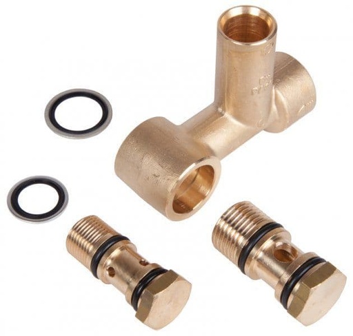 [CWBVAS00001] طقم بديل وصلة راجع ايطالي ماركة MV موديل BANJO-KIT-VRF2 - طقم كنترول بلف تنظيم ضغط 310 بار