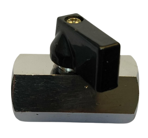 [80463] GEC Nickle Mini Ball Valve 1/2 Inch F