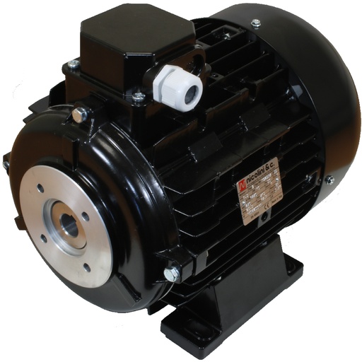[CWWMXX00017] NICOLINI Hollow Shaft Electric Motor 4-Poles 5.5kW 7.5HP 1450Rpm 380V (Black)