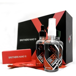 [13021212] BROTHERS 10H Nano Ceramic 3-Step Coating Kit 50ml