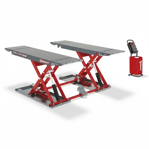 [CSSLXX00001] BRIGHT 3 Ton Low-Profile Scissor Lift OMEGA 300EW