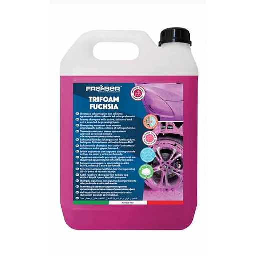 [CCCCXX00021] FRA-BER TRIFOAM FUCHSIA 4.54L External Colored & Scented Active Foam